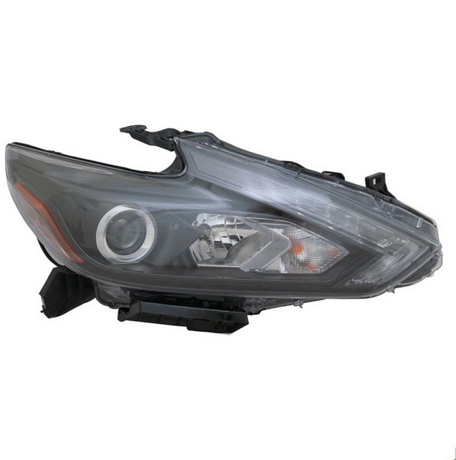 HEAD LAMP 16-18 BLACK HALOGEN W/O LED-DRL SD ALTIMA RH